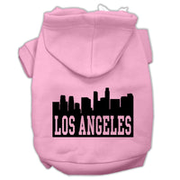 Pet Hoodie "Los Angeles Skyline"