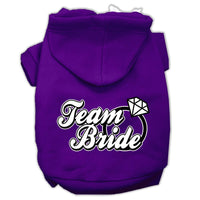 Pet Hoodie "Team Bride"