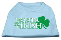 Pet Shirt "Proud To Be Irish"