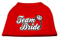 Pet Shirt "Team Bride"