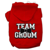 Pet Hoodie "Team Groom"