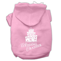 Pet Hoodie Screen Printed, "Wedding Crasher"
