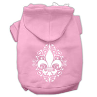 Pet Hoodie "Henna Fleur De Lis"