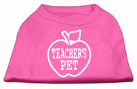 Pet Shirt Screen Printed, "Teacher's Pet"