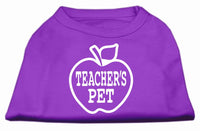 Pet Shirt Screen Printed, "Teacher's Pet"