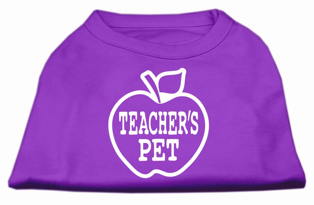 Pet Shirt Screen Printed, "Teacher's Pet"