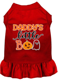 Halloween Pet Dress "Daddy's Little Boo"
