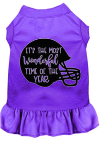 Pet Dress "Most Wonderful Time of the Year (Football)"