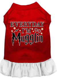 Pet Dress "Everyday I'm Mugglin"