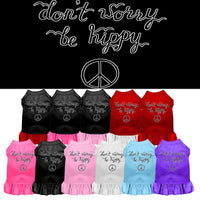 Pet Dress "Don't Worry, Be Hippy"