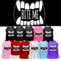 Pet Dress "Bite Me"
