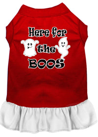 Pet Dress "Here For The Boos"