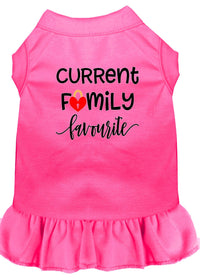 Pet Dress "Current Family Favorite"