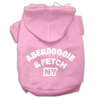 Pet Hoodie "Aberdoggie & Fetch NY"