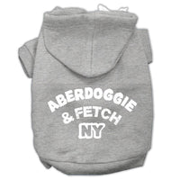 Pet Hoodie "Aberdoggie & Fetch NY"