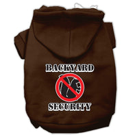 Pet Hoodie "Backyard Security"