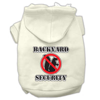 Pet Hoodie "Backyard Security"