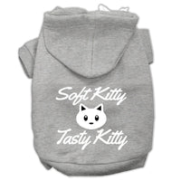 Pet Hoodie "Soft Kitty, Tasty Kitty"