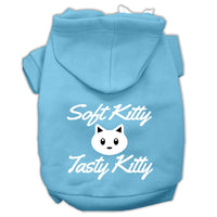 Pet Hoodie "Soft Kitty, Tasty Kitty"