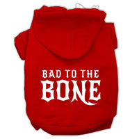 Pet Hoodie "Bad To The Bone"