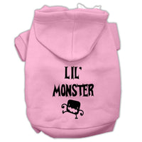 Halloween Pet Hoodie Screen Printed, "Lil Monster"