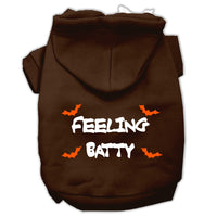 Halloween Pet Hoodie "Feeling Batty"