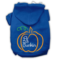 Halloween Pet Hoodie Screen Printed, "Lil Punkin"
