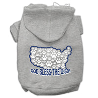 Pet Hoodie "God Bless The USA"