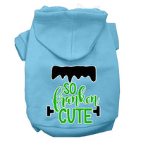 Halloween Pet Hoodie "So Franken Cute"