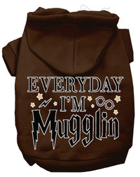 Pet Hoodie "Everyday I'm Mugglin"