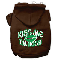 Pet Hoodie "Kiss Me I'm Irish"