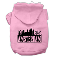 Pet Hoodie "Amsterdam Skyline"