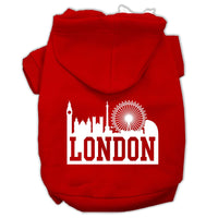 Pet Hoodie "London Skyline"