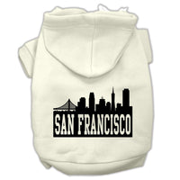 Pet Hoodie "San Francisco Skyline"