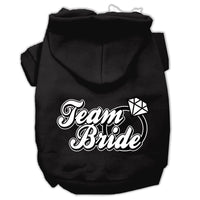 Pet Hoodie "Team Bride"
