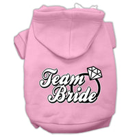 Pet Hoodie "Team Bride"
