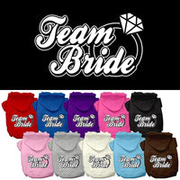 Pet Hoodie "Team Bride"