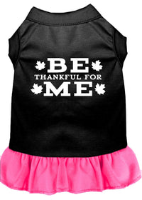 Pet Dress "Be Thankful For Me"