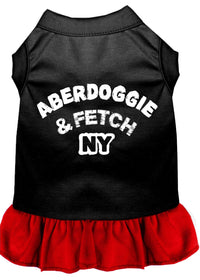 Pet Dress "Aberdoggie & Fetch NY"