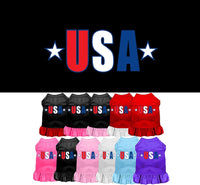 Pet Dress "USA Star"