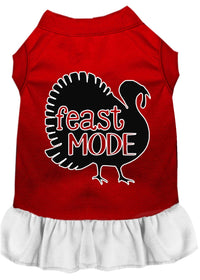 Thanksgiving Pet Dress "Feast Mode"