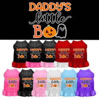 Halloween Pet Dress "Daddy's Little Boo"