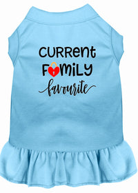 Pet Dress "Current Family Favorite"