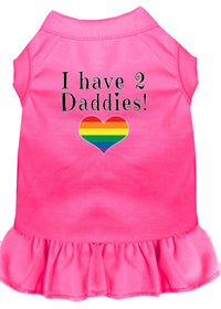 Pet Dress "I Have 2 Daddies"