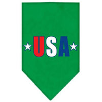 Pet and Dog Bandana Screen Printed, "USA Star"
