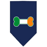 Pet and Dog Bandana Screen Printed, "Bone Shaped Flag Ireland"