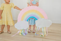 🌈Vibrant Rainbow Party Piñata - Colorful & Fun - Ideal for Birthdays and Joyful Events