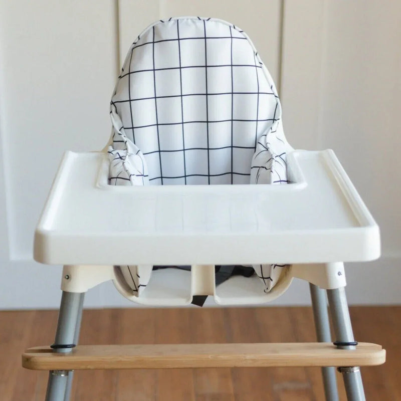 White & Black Windowpane IKEA Antilop Cushion Cover - BIG FRENCHIES