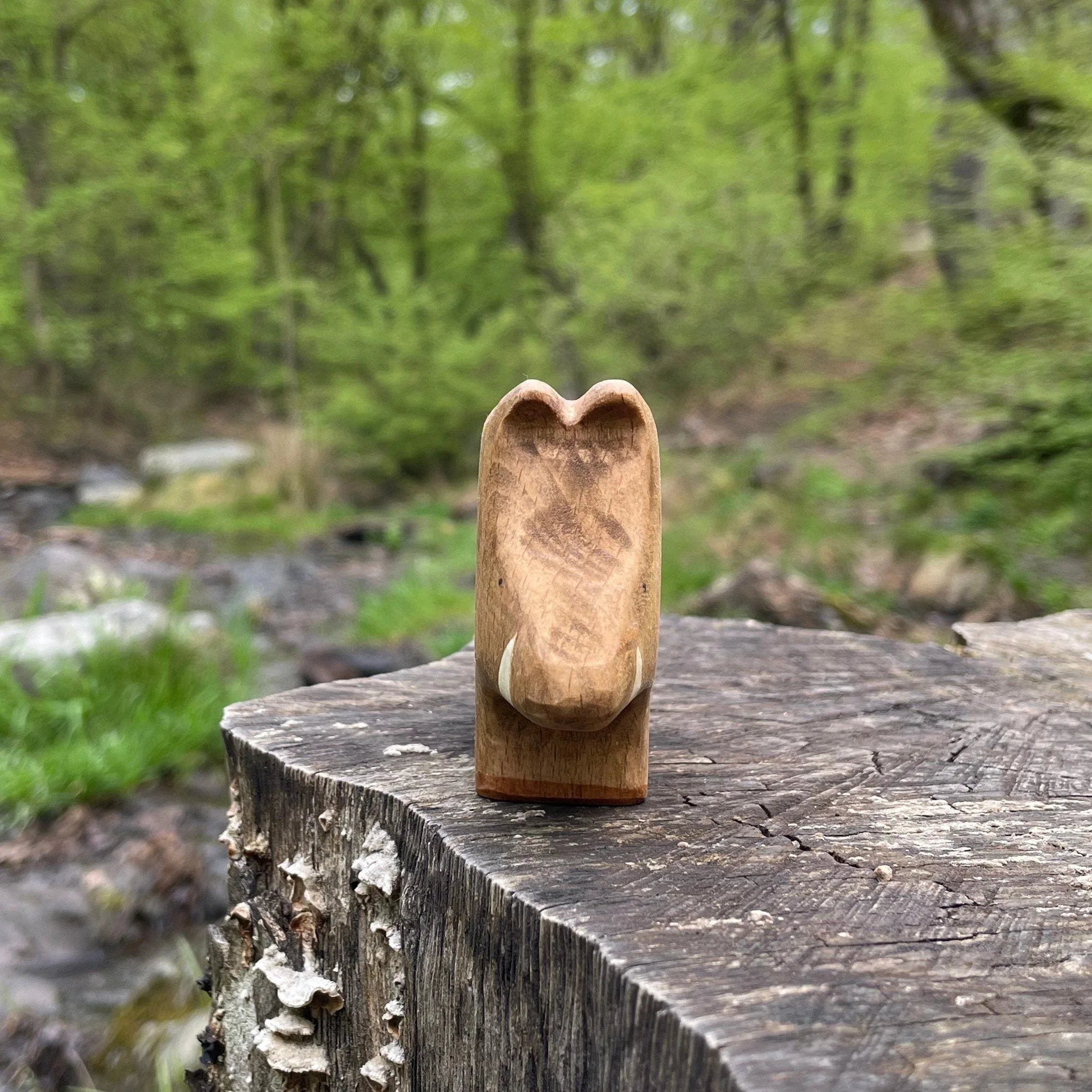 Wooden Boar Waldorf Toy - BIG FRENCHIES