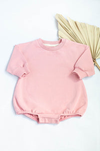 Organic Oversized Sweatshirt baby boy girl romper
